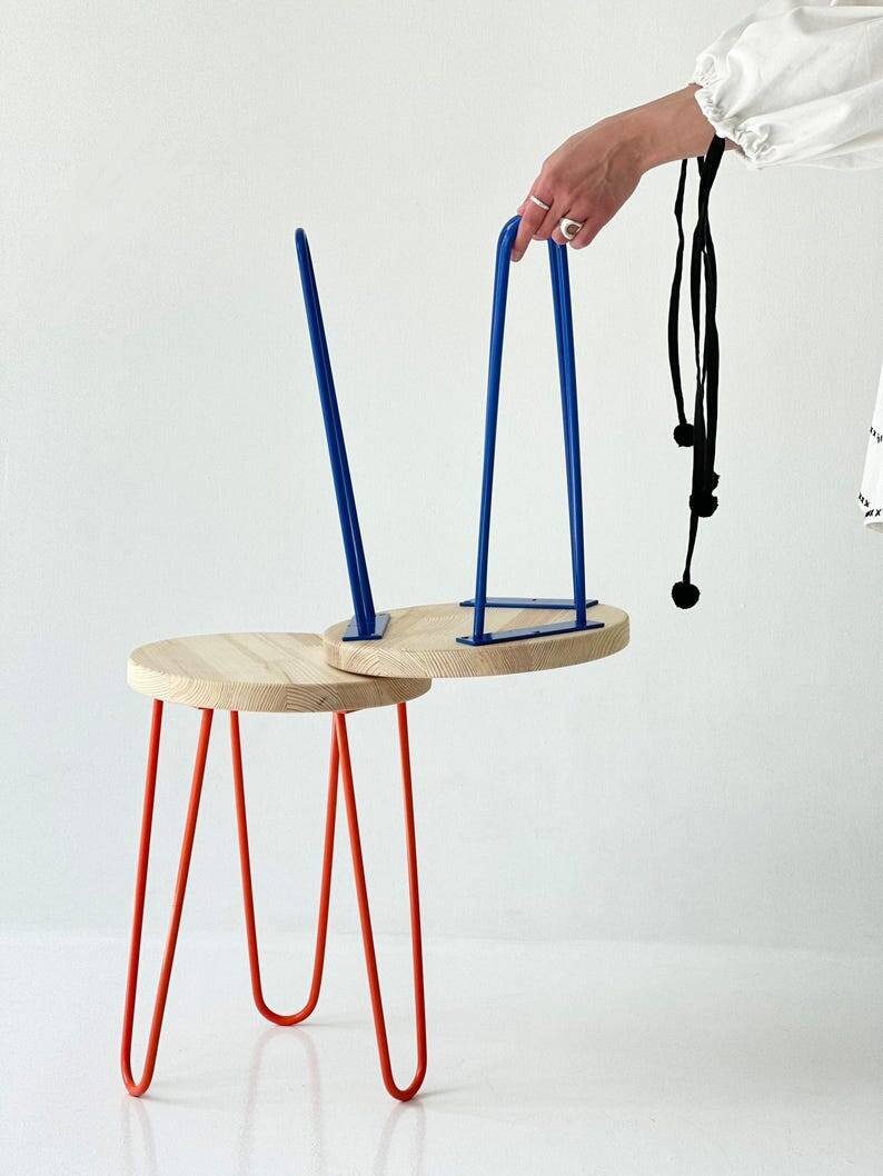 Handwoven bamboo stool | Charpai seat from Rajasthan,