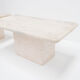 Travertine bedside tables