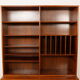 Buffet vintage | Bibliothèque | Meuble à vinyles | Palissandre | Hundevad pour Omann Jun