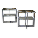 Pair of 1950s design coffee tables