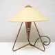 Lampe de table trépied tchèque des années 50 par Helena Frantová.