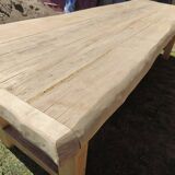Grande table en chêne du Jura