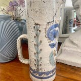 Pitcher or vase Gustave Reynaud ceramic Vallauris