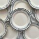 12 "Chinon" ironstone dessert plates from Choisy le Roi