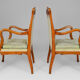 Salon Art Nouveau, ensemble de 4 éléments, vers 1900