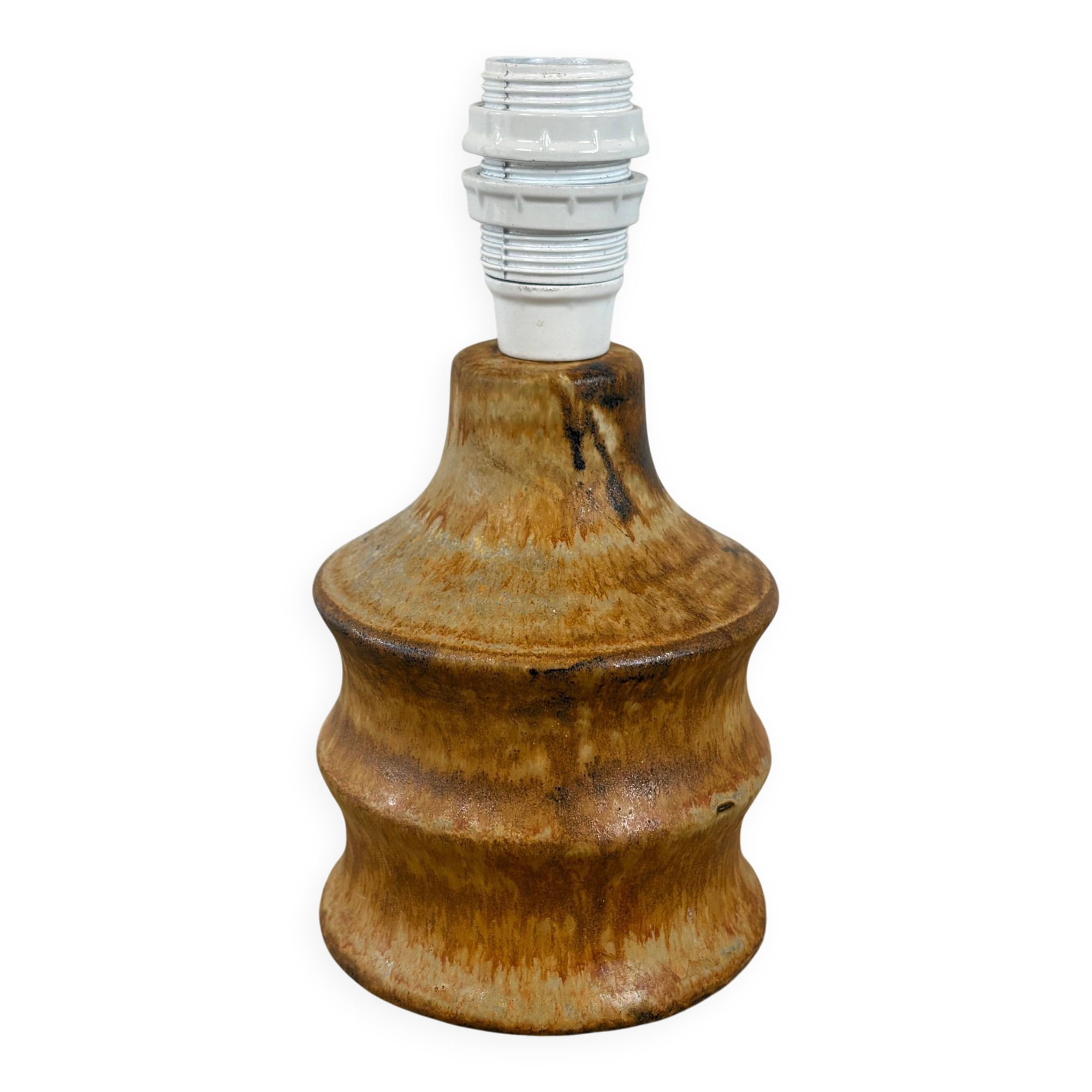 ceramic bedside lamp signed - Sweden, 70s/80s