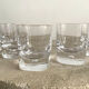 Set of 5 glasses of Crystal Scandinavian whisky cups