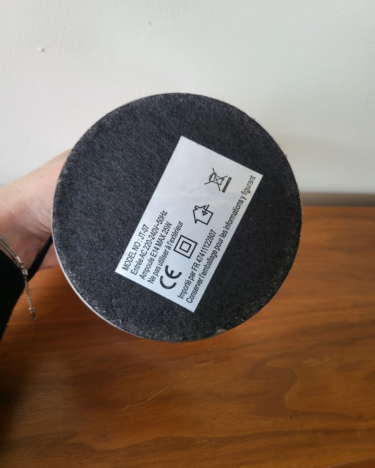 White touch mushroom lamp UFO touch