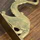 Antique wall hooks, dragon shape, in brass