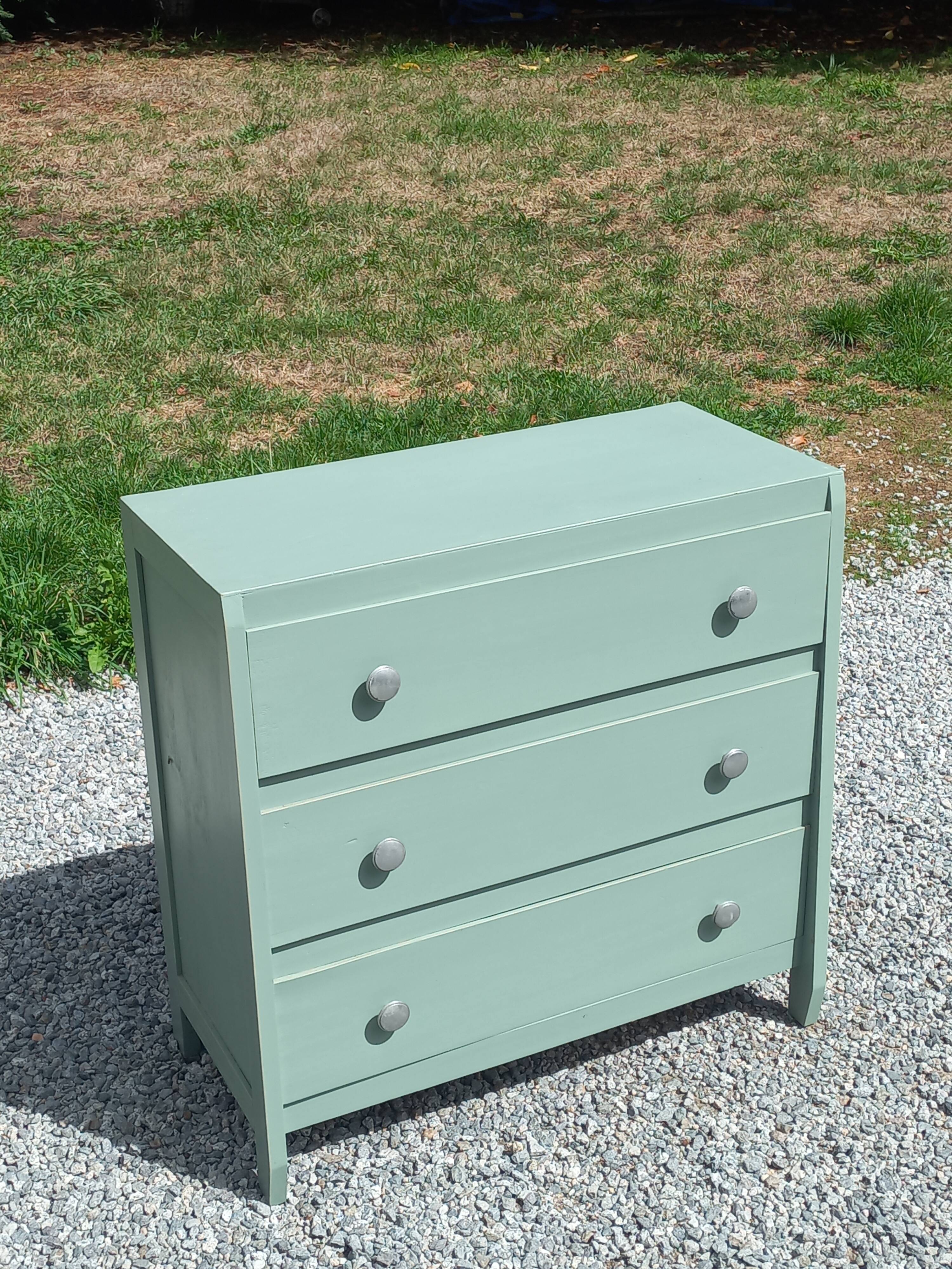 Commode en bois peint, années 50