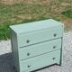 Commode en bois peint, années 50