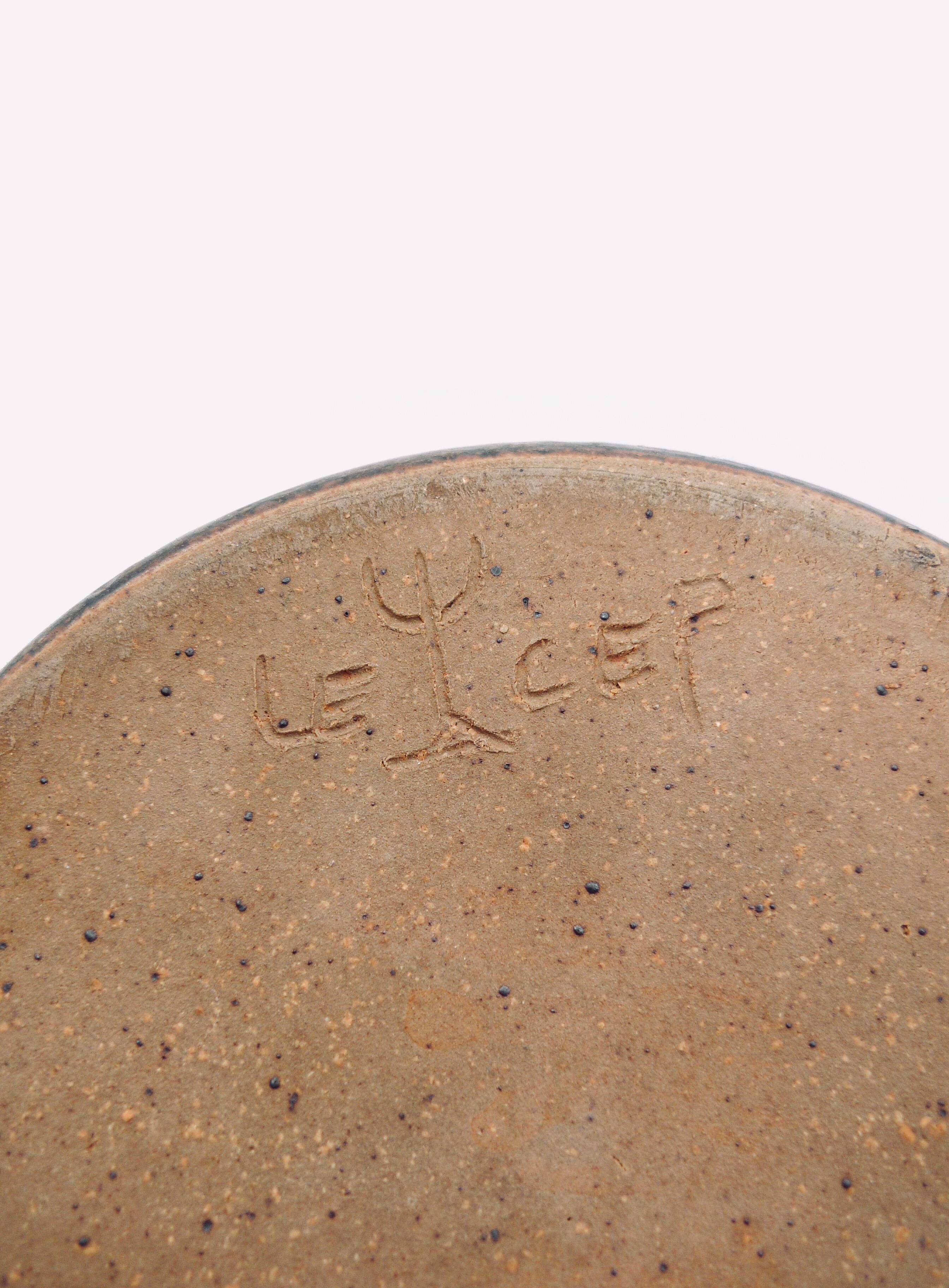 Pyrite stoneware teapot