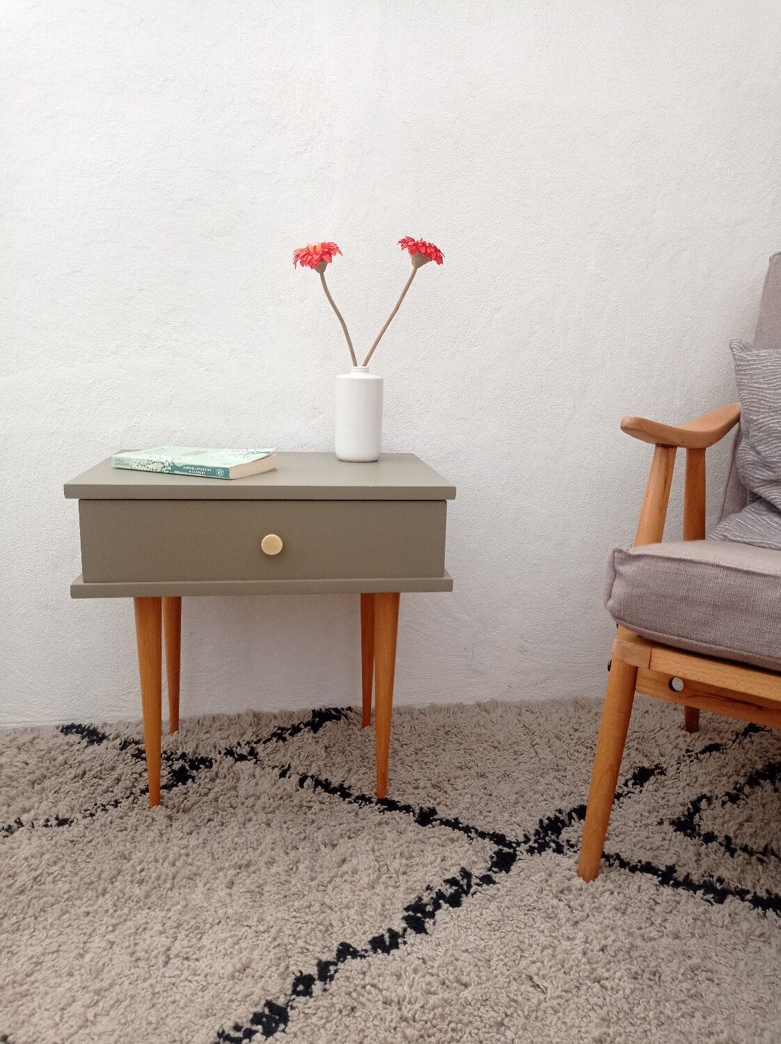 Paire de chevets vintage