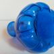 Trio of vintage blown glass soliflore vases