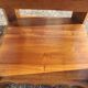 Art Deco coffee table in solid walnut