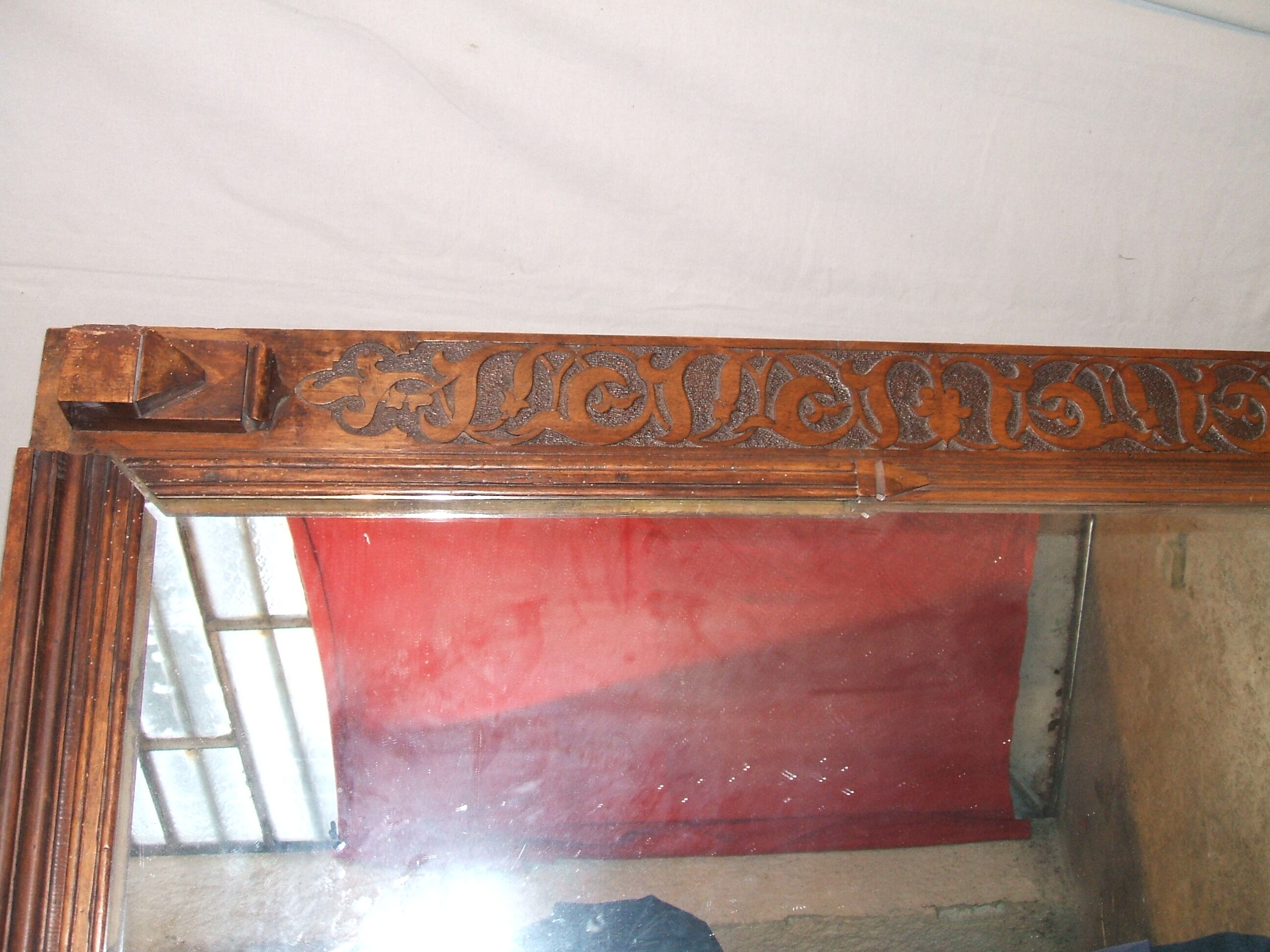 Oriental mirror xixth 89x137cm