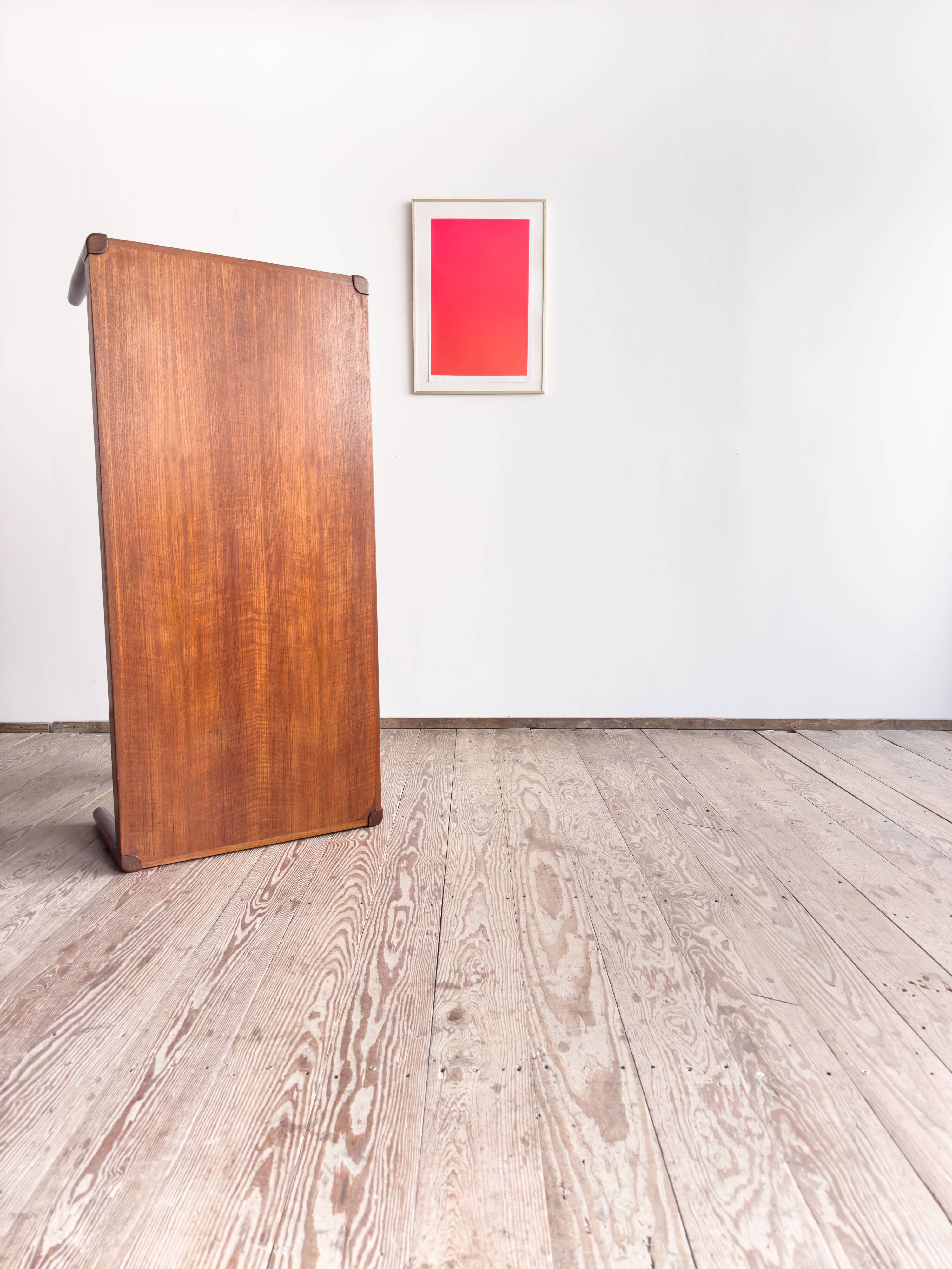 Grande table basse en teck danoise, design années 60