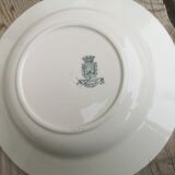 4 Hollow plates Terre de Fer in Opaque Porcelain from Gien Collection Montigny