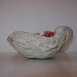 Vintage free-form ceramic ashtray