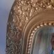 Large golden Louis Philippe mirror