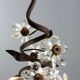 Antique metal and sheet chandelier, Italy, 20th century