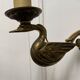 Double fire wall sconces in Empire style