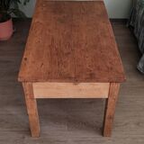 Oak farmhouse table