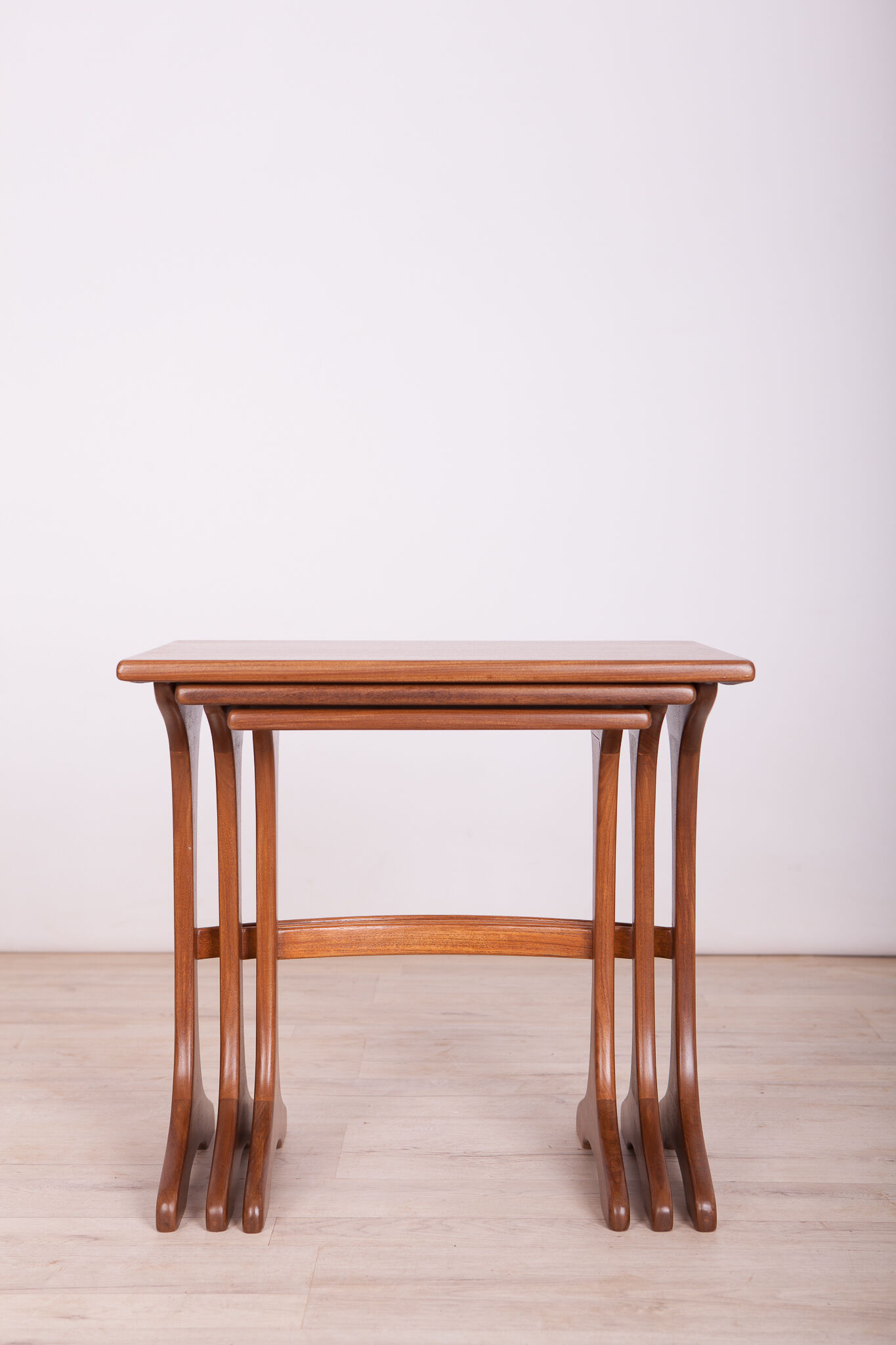 Teak pull out tables by Victor Wilkins for G-Plan, 1970