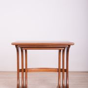 Teak pull out tables by Victor Wilkins for G-Plan, 1970