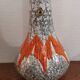 Vintage fat lava vase k369 made in Hungary in the 70s