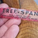 Vintage free span armchair
