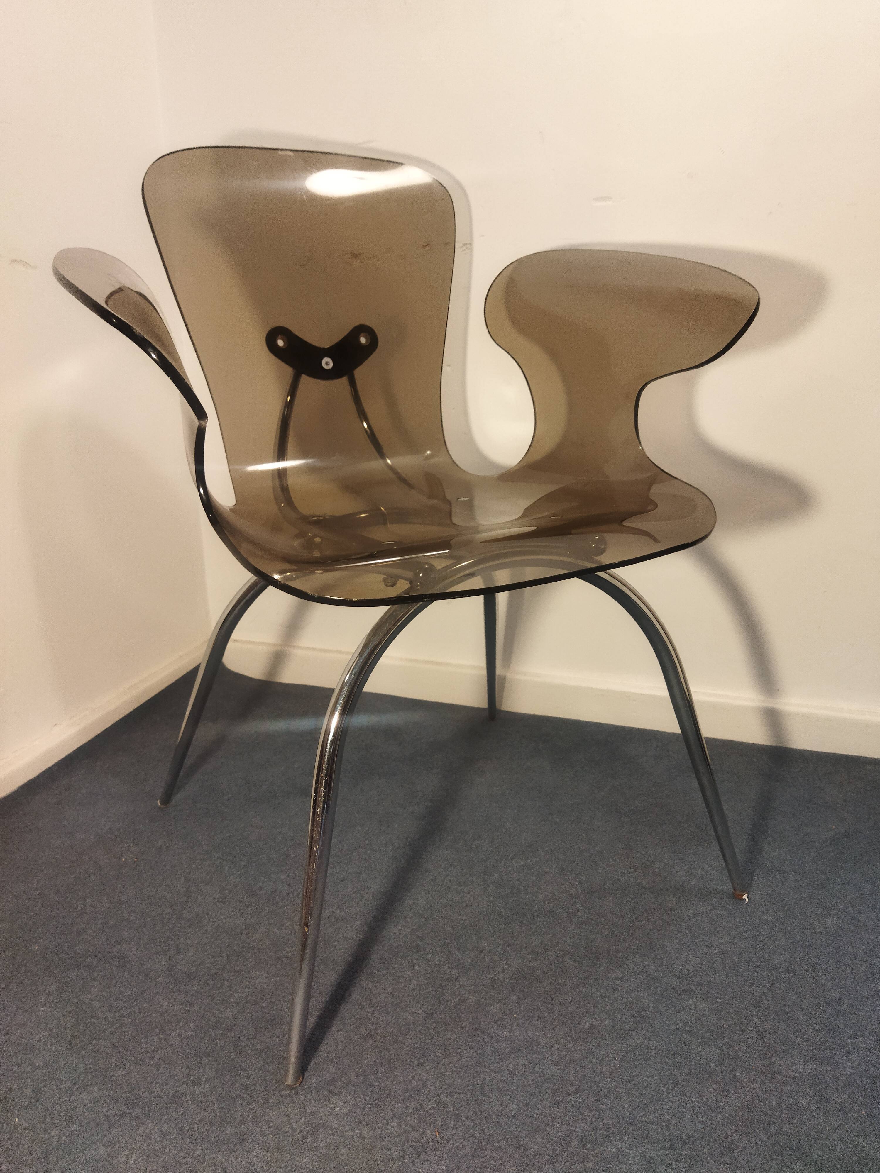 Plexiglass design chair