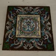 Faience tile and enamels, creil and montereau