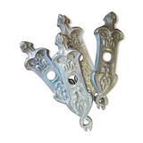 Cleanliness plate door lock
