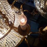 Chandelier with tassels