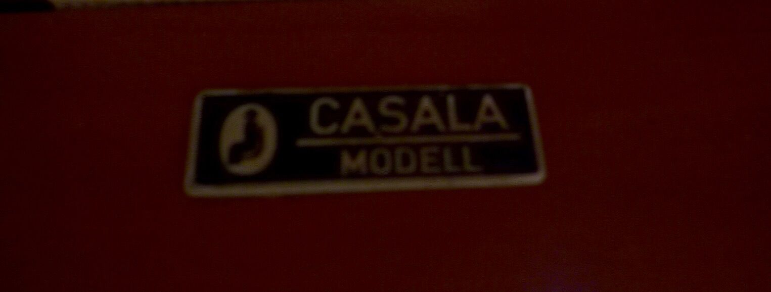 1950 design chair stamps Casala