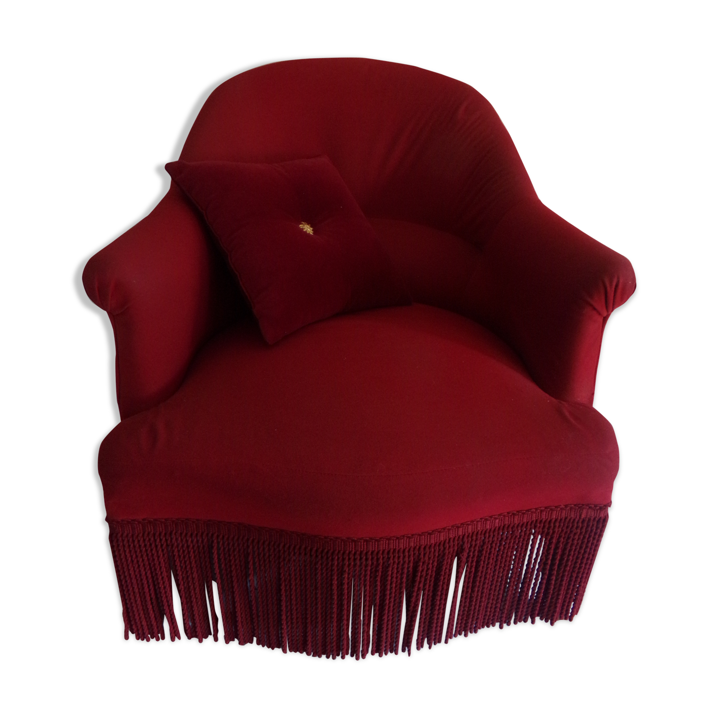 Armchair toad and its cushion