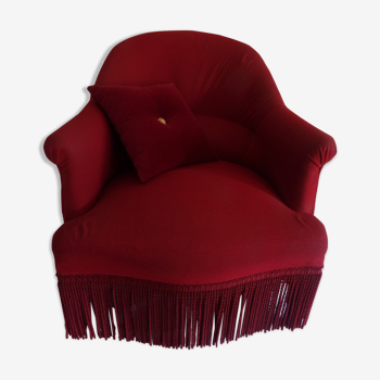 Fauteuil crapaud et son coussin