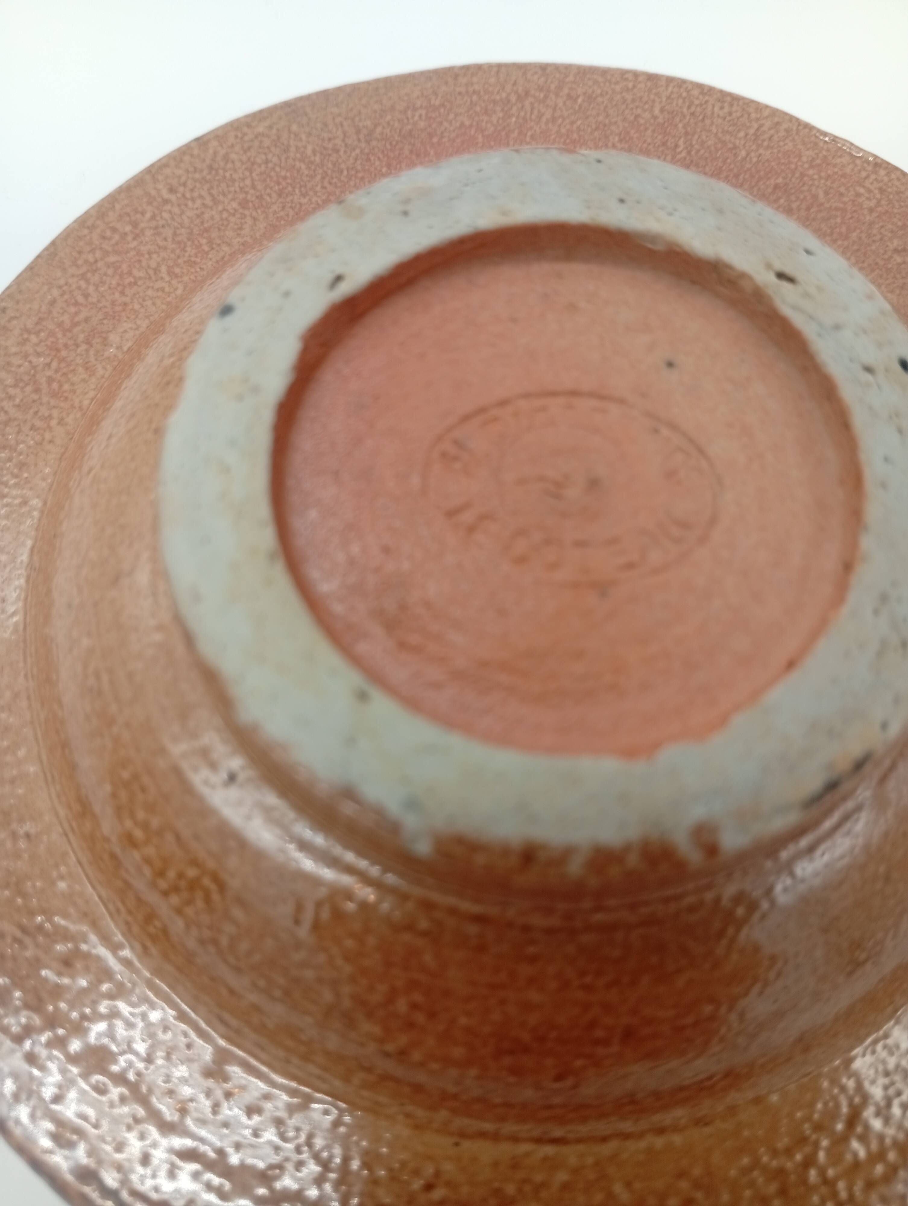 Enamelled Ceramic Ashtray Henri Picard France Art Deco France 1930s