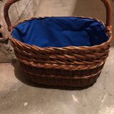 Panier osier vintage