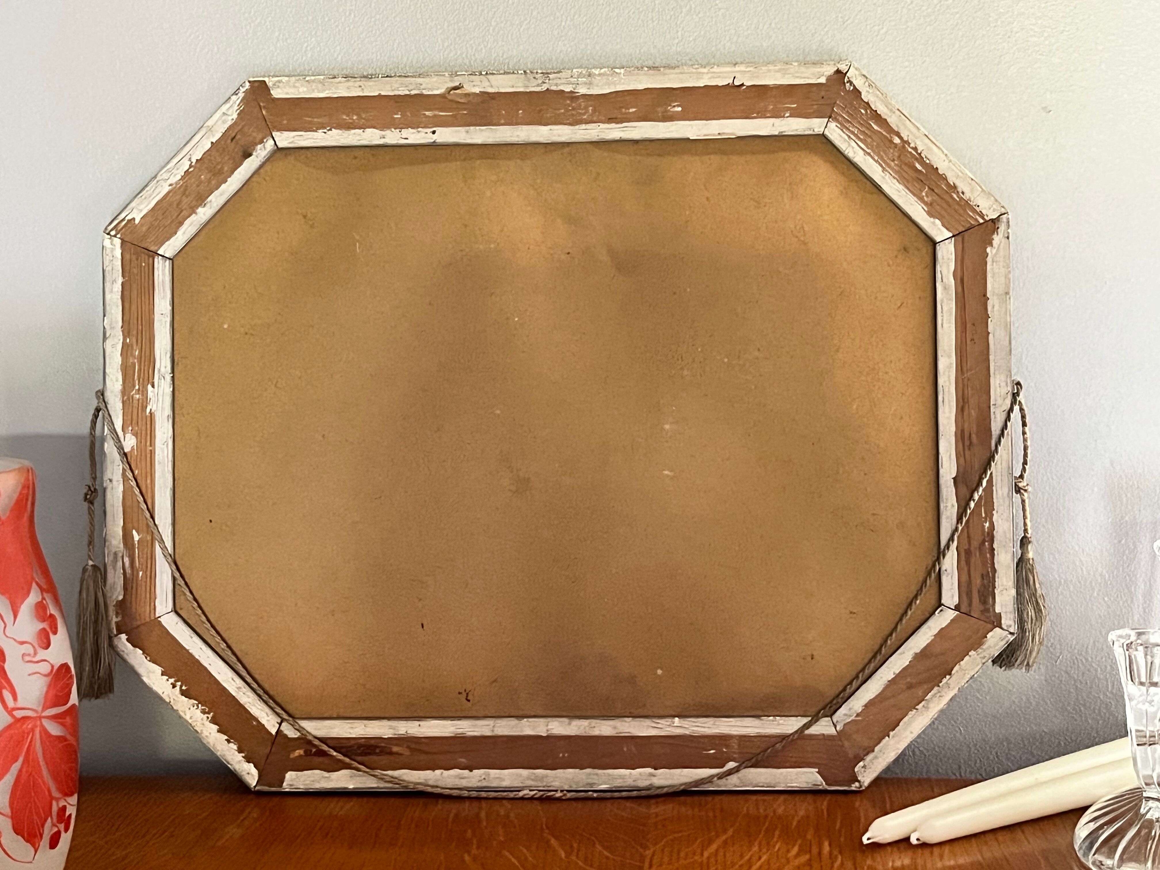Art deco mirror 49x38cm