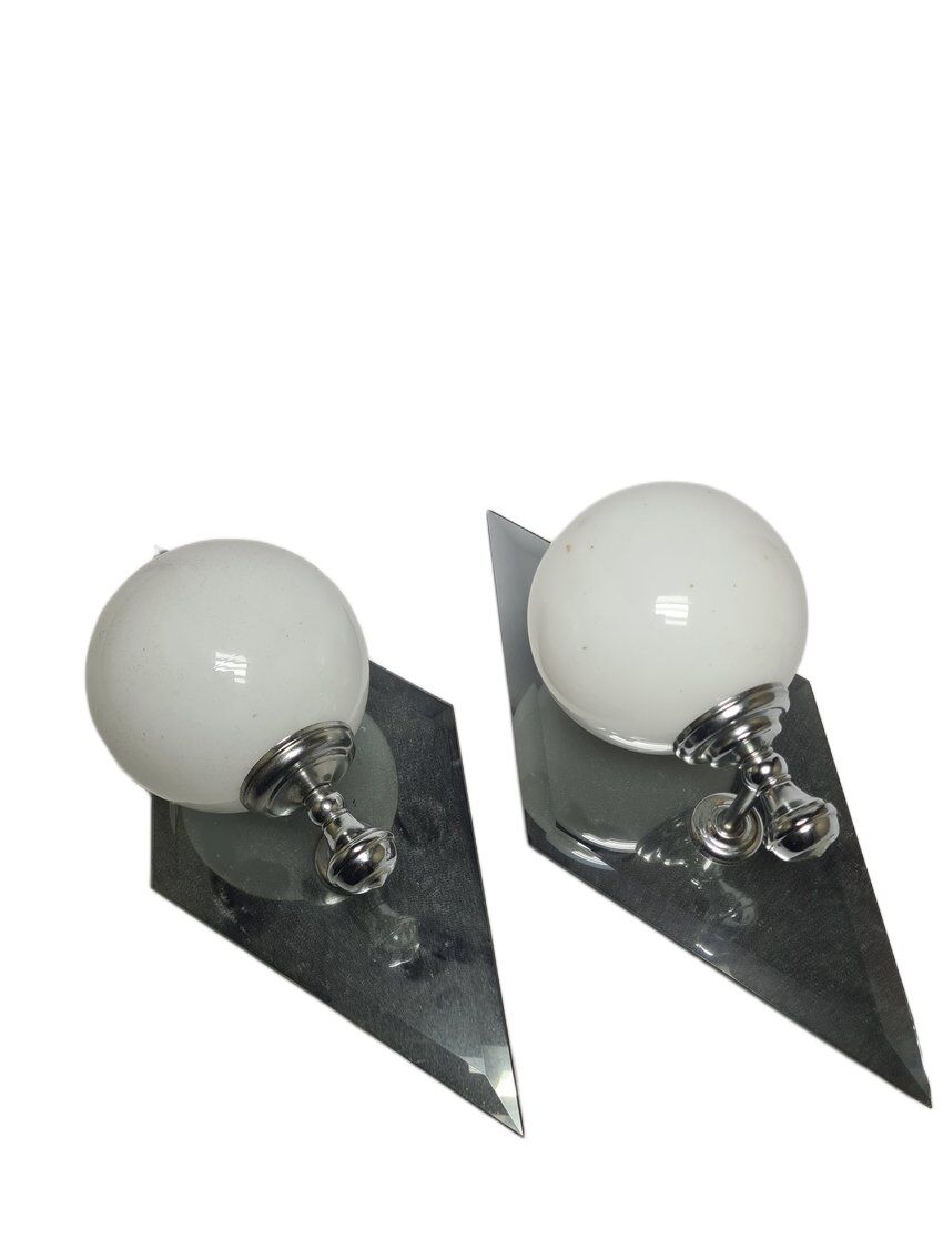 Art Deco sconces, Poland, 1960s, set of 2