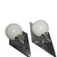 Art Deco sconces, Poland, 1960s, set of 2