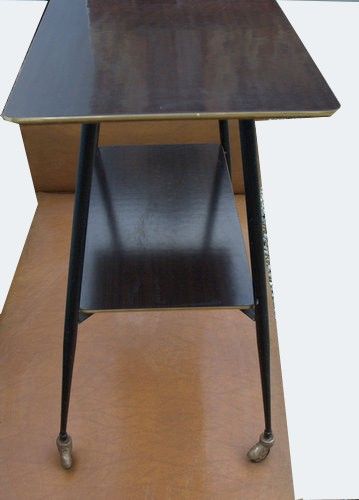 Service - TV stand 50 years wooden skateboard