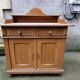 Commode 2 portes 2 tiroirs en bois massif