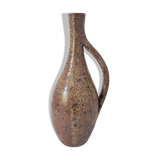 Pyrite sandstone vase