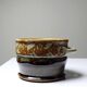 Large glazed stoneware vintage Japanese-style mug signed from the 90s-2000s.