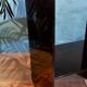 Tables de chevet plexiglas 1970