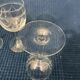 Lot de 3 verres style Louis
