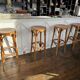 Ancien tabouret bistrot